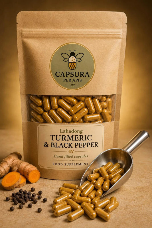 Lakadong Turmeric Capsules with Black Pepper