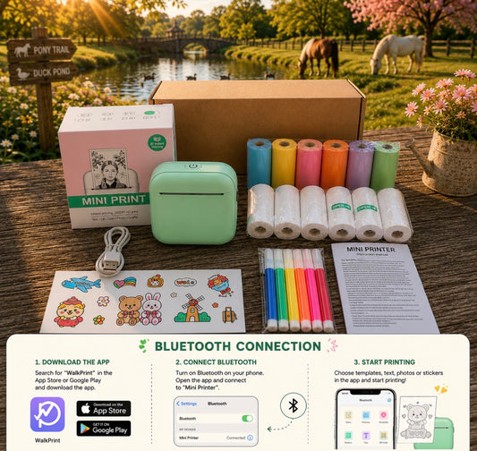 Wireless Mini Printer Kit